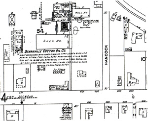 Cotton Oil Map Small